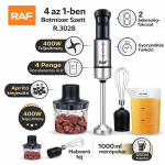 4 az 1-ben Botmixer Szett  400W - RAF R.3028