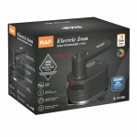 Hordozható gőzölős vasaló – 1000W, 180°-ban forgatható fej - RAF R.1316B
