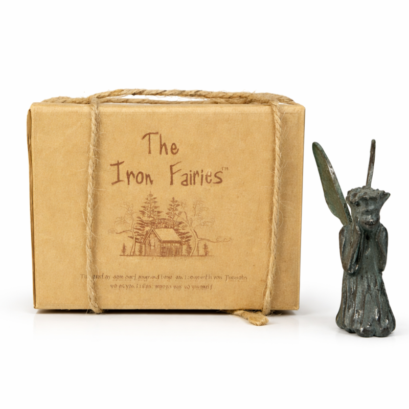 The Iron Fairies™ – Öntöttvas tündérszobor (Wildblue Holdings, 2005) -  Iron Fairy – Sophie – Cast Iron