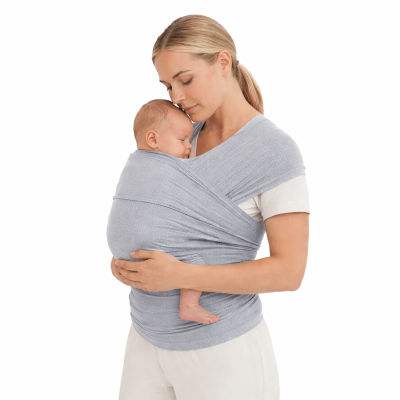 Ergonomikus babahordozó kendő – elöl hordozható