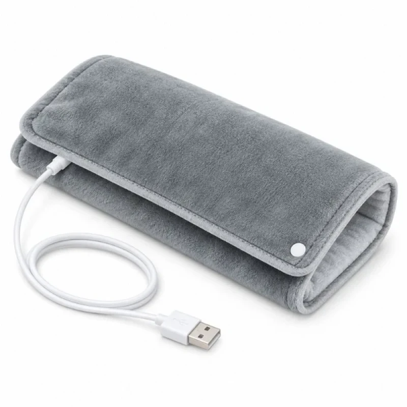 USB-s melegítőpárna, szürke, 5 V / 2 A – AA-5