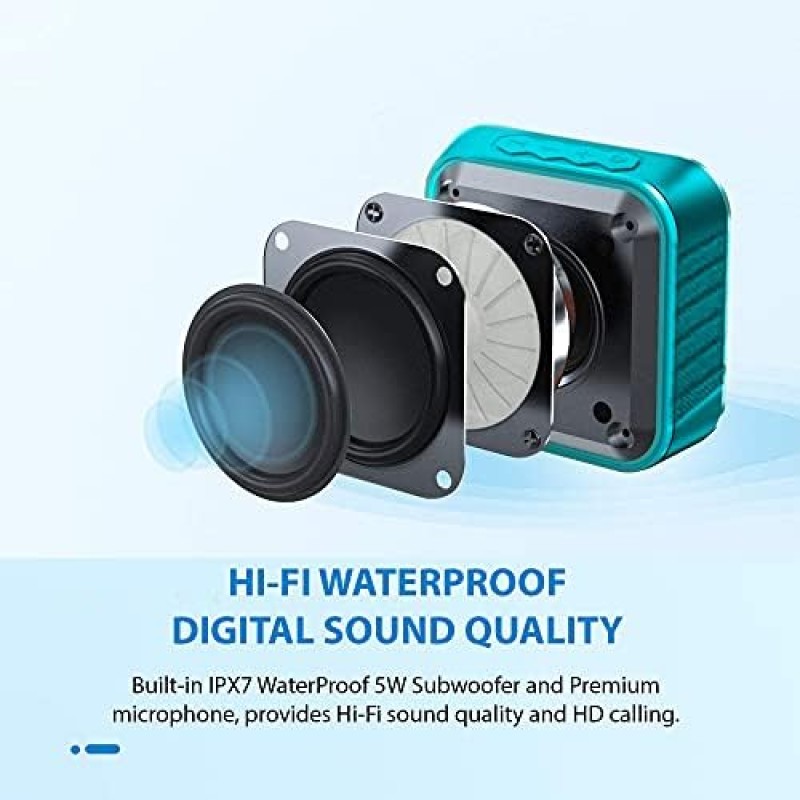 Vízálló Bluetooth hangszóró - USB/TF, FM Rádió - A13
