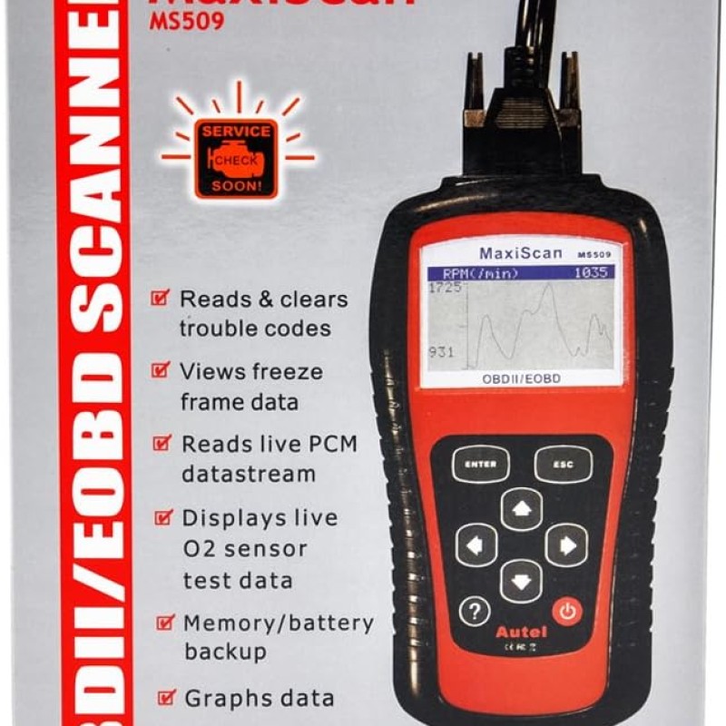 Maxiscan MS509 Professzionális Autós Hibakód Olvasó (OBD2 Diagnosztikai Műszer)