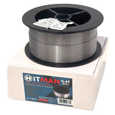 Hitman HA-9010 Porbeles Védőgáznélküli Hegesztőhuzal 0,45kg, 0,8mm