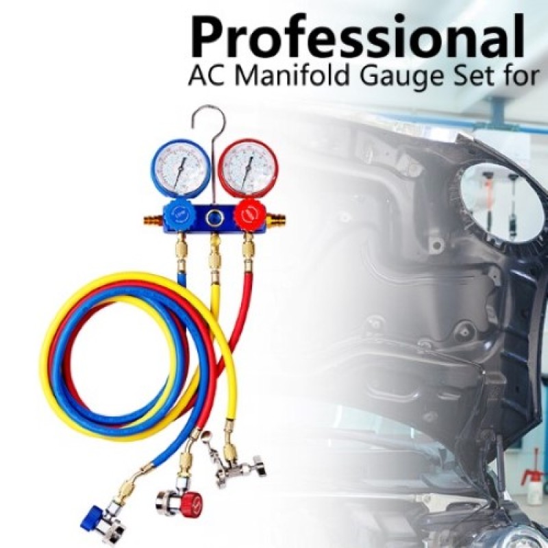 Haina HA-2103 klímaszerelő nyomásellenőrző készlet 2500 psi hűtőközeg vizsgálathoz