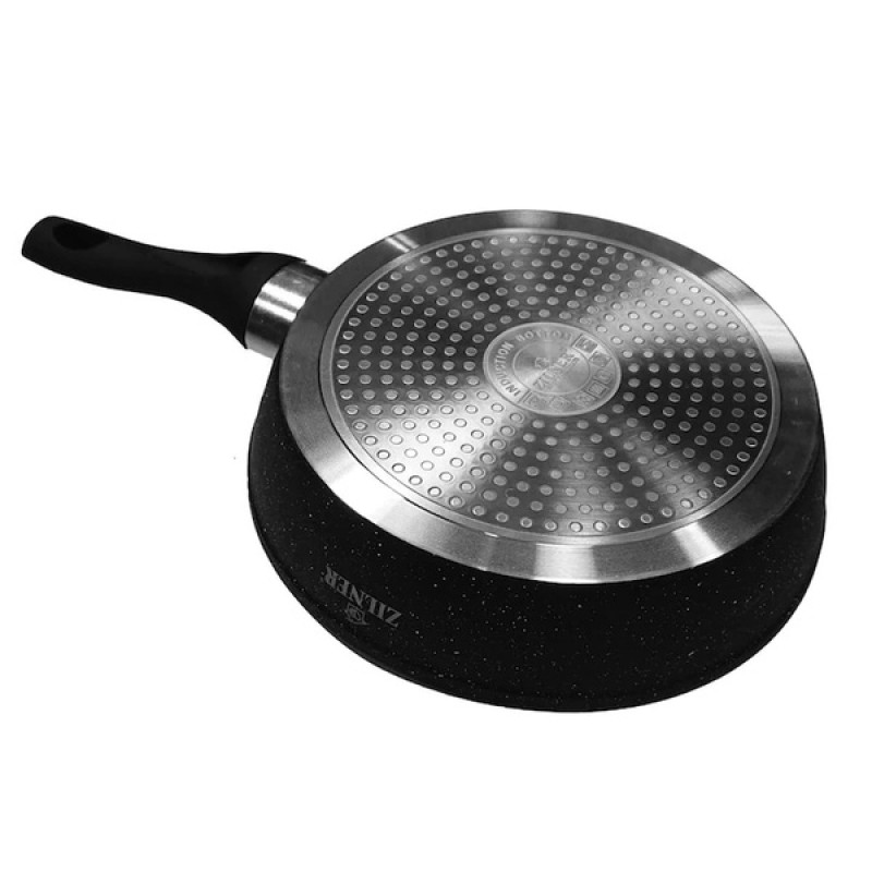 Zilner 22 cm Márvány Bevonatú Tapadásmentes Serpenyő – Indukciós 2.5L