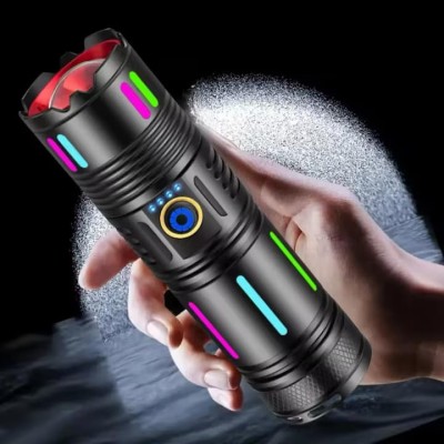 COBRA CB-G66 Alumínium LED Zseblámpa – 1000m Hatótáv, 38650 Akkumulátorral