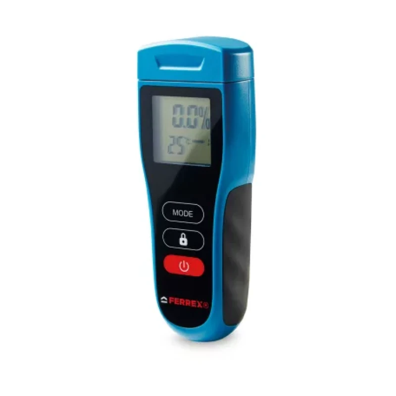FERREX GT-FM-05 Digitális Nedvességmérő (99495)  Anyagnedvesség mérő fa, fal és építőanyagokhoz