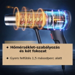 Kraftech KT/HBL-2800 Hőlégfúvó 2000W – 2 fokozat, 100–650°C