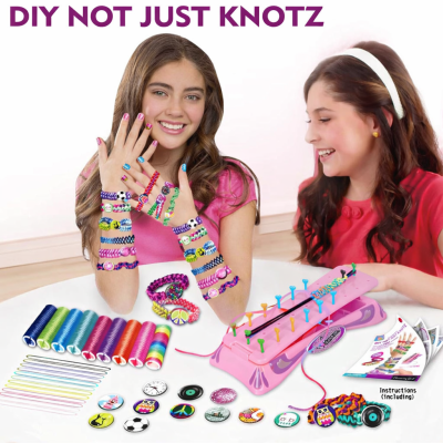 Kreatív Karkötőkészítő Szett (12 db karkötő készítéséhez) DIY Not Just Knotz