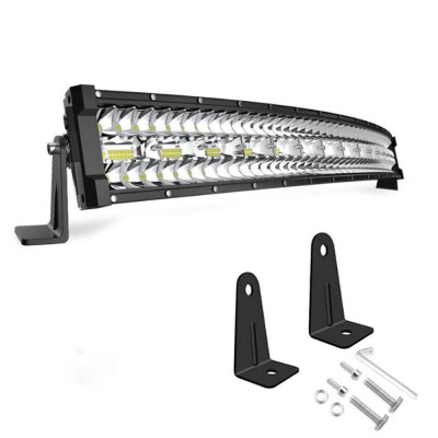 Autós LED fényhíd reflektor munkalámpa ívelt 80cm 195db LED 580W