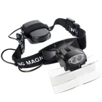 Fejpánt nagyítóval, lámpával ( 2Led Headband Illuminating Magnifier )