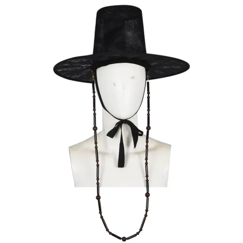 K-POP stílusú sötét varázsló / démonvadász jelmez fiúknak – kalappal