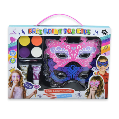 Kreatív arcmaszk és arcfestő készlet gyerekeknek