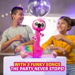 Flamingo Magic Toy Interaktív plüssjáték - visszabeszél, énekel és táncol