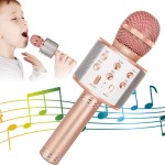 Bluetooth Karaoke mikrofon Több színben is választható WS-858