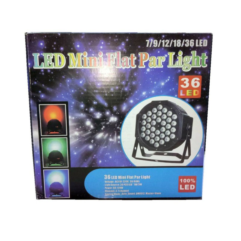 MINI LED discofény Nagy teljesítmény 36 Led