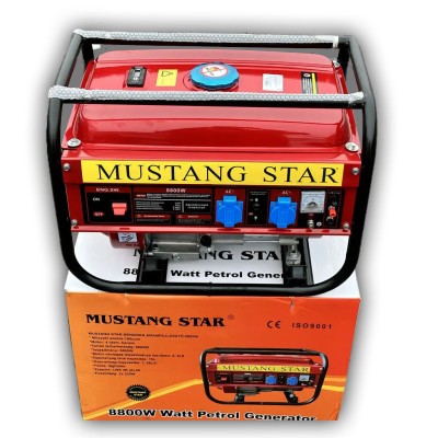 Mustang Star 8800 GENERATOR benzines, áramfejlesztő aggregátor