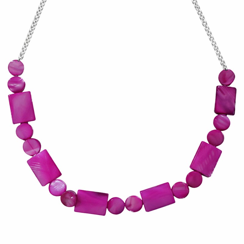 Rózsaszín nyaklánc