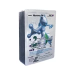 Pokemon  kártya készlet, Silver 25 db vizallo plasztik kartya Trading Card Game Waterproof Plastic