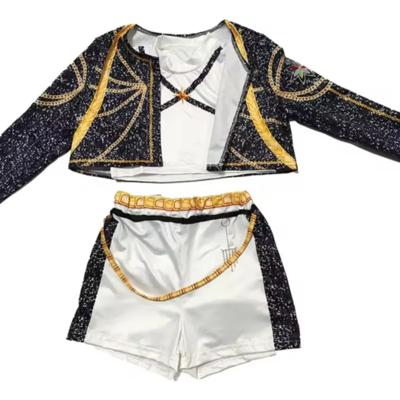 Rummi jelmez – K-POP fellépő ruha gyerekeknek | Modern táncos kosztüm