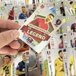 Focisták 10 ezüst kártya készlet - World Football Stars - limitált kiadás vizallo plasztik kártya Waterproof Plastic