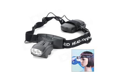 Fejpánt nagyítóval, lámpával ( 2Led Headband Illuminating Magnifier )