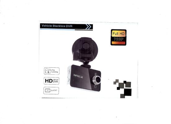 Full HD Vehicle Blackbox DVR Camcorder Car Camera with 2.4 TFT LCD Screen for Car 720P