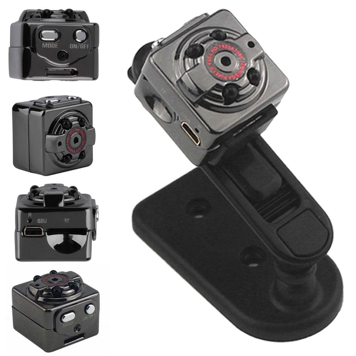 SQ8 Mini 1080P Full HD Car DVR Camera Recorder  -  BLACK