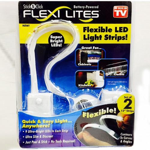 Stick N CLICK Flexi Lites LED Szalag Készlet 2db