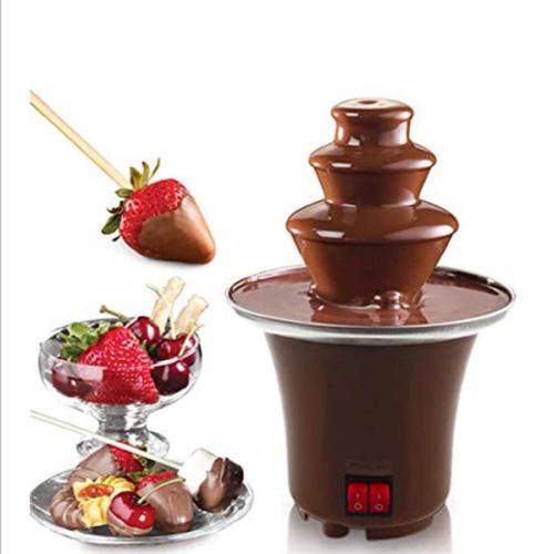 CSOKISZÖKŐKÚT ÉS FONDÜ  Mini Chocolate Fondue Fountain