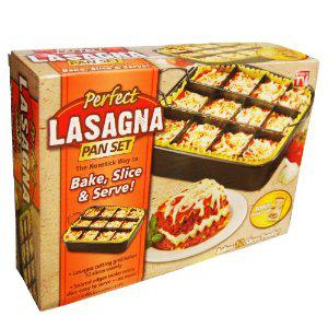 LASAGNA KÉSZÍTŐ TÁLCA / PERFECT LASAGNA PAN SET – AS SEEN ON TV /