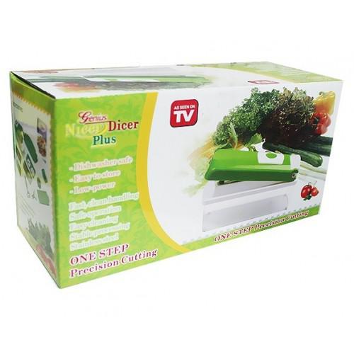 Nicer Dicer Plus szeletelő – multifunkciós szeletelő, daraboló, aprító 10 részes 