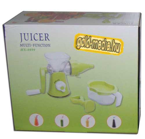 MULTIFUNKCIÓS ZÖLDSÉG GYÜMÖLCSFACSARÓ HX-0899 / MULTIFUNCTION JUICER /