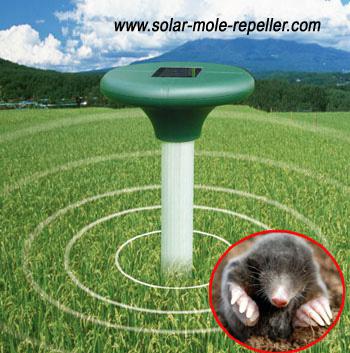 NAPELEMES ULTRAHANGOS VAKOND RIASZTÓ / SOLAR RODENT REPELLER /