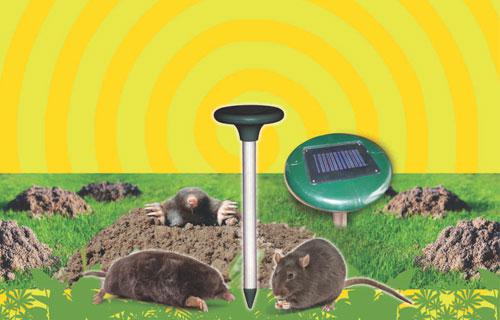 NAPELEMES ULTRAHANGOS VAKOND RIASZTÓ / SOLAR RODENT REPELLER /