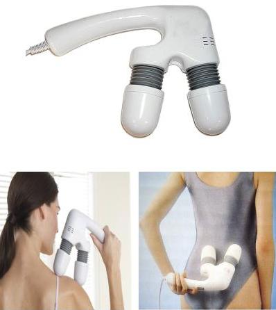 KÉTFEJŰ  MASSZIROZÓ GÉP / TWIN HEAD MASSAGER /