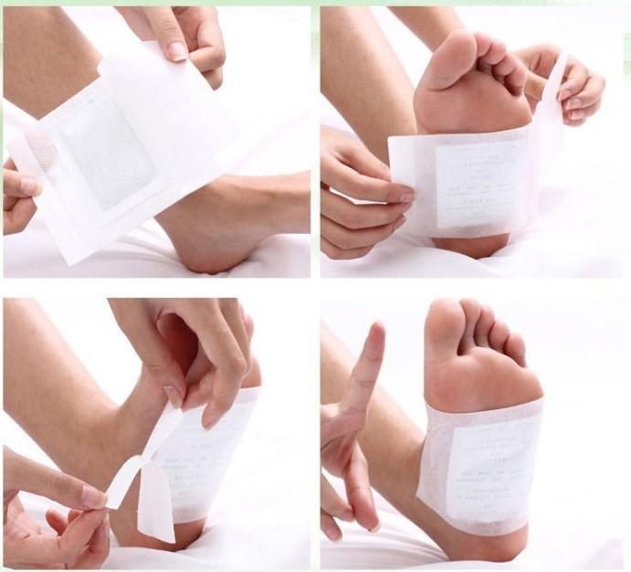 KIYOME KINOKI CLEANSING DETOX FOOT PADS méregtelenítő lábtapasz szett 5pár