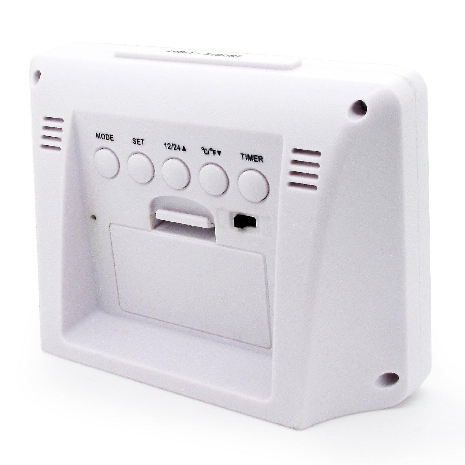 Digitális Időjárás LCD Digital Alarm Clock Weather Station Alarm Clock Digital Alarm Clock SN(2619)