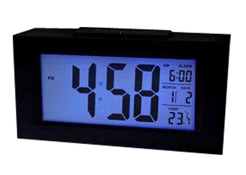 Digitális Időjárás Állomás Snooze/ Light Digital LED Snooze Alarm Date Desk Clock LCD Screen Display Backlight Sensor
