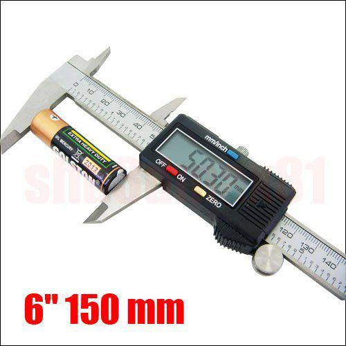  Digitális tolómérő 6 Digital Caliper * Metric and Sae Digital Display