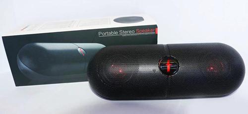 Portable Wireless Bluetooth Speaker Bulit-in Mic Handsfree speakers Support FM USB pillxl BT50