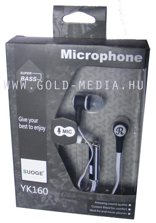 Microphone Head Phones YK160 Amazing Sound Quality
