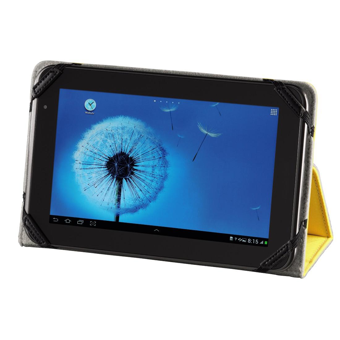 Hama "Strap" Portfolio for tablets up to 25.6 cm (10.1"), yellow 00123057