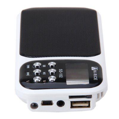 Mini-hifi Digital Media Speaker SD-102 High Quality Fashionable  Support TF Card/USB/FM Radio