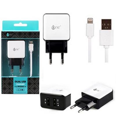 Dual usb wall charger for iphone 5/6  NO: 21101021