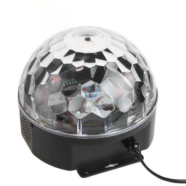 LUXRAY LED Remote Control Music Magic Ball Effect Disco DJ Light with MP3 Function