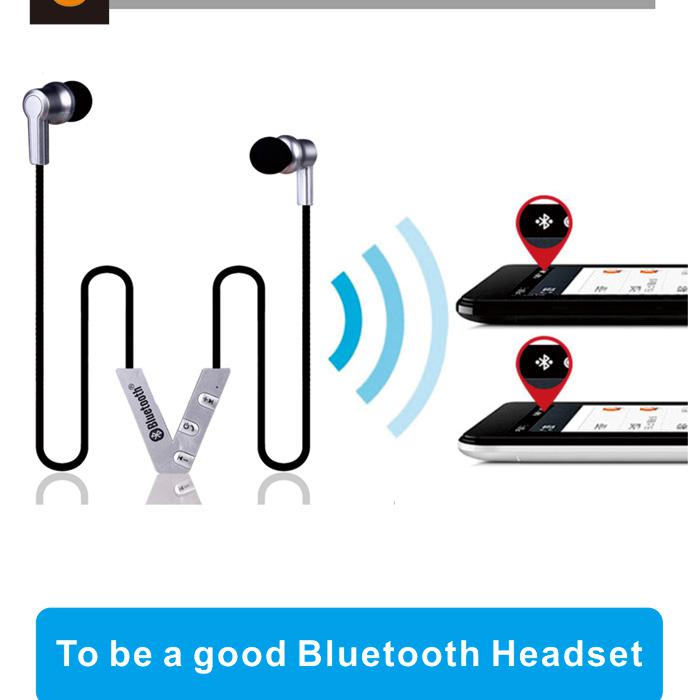 Sport Bluetooth Headset AD052  vezeték nélküli Bluetooth fülhallgató HIFI *New Design *