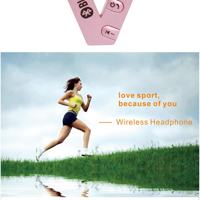 Sport Bluetooth Headset AD052  vezeték nélküli Bluetooth fülhallgató HIFI *New Design *