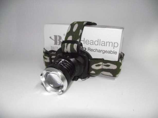 Fejlámpa Akkumulátorral 20000 W Cree Led Zoom BL-6809  Bailong